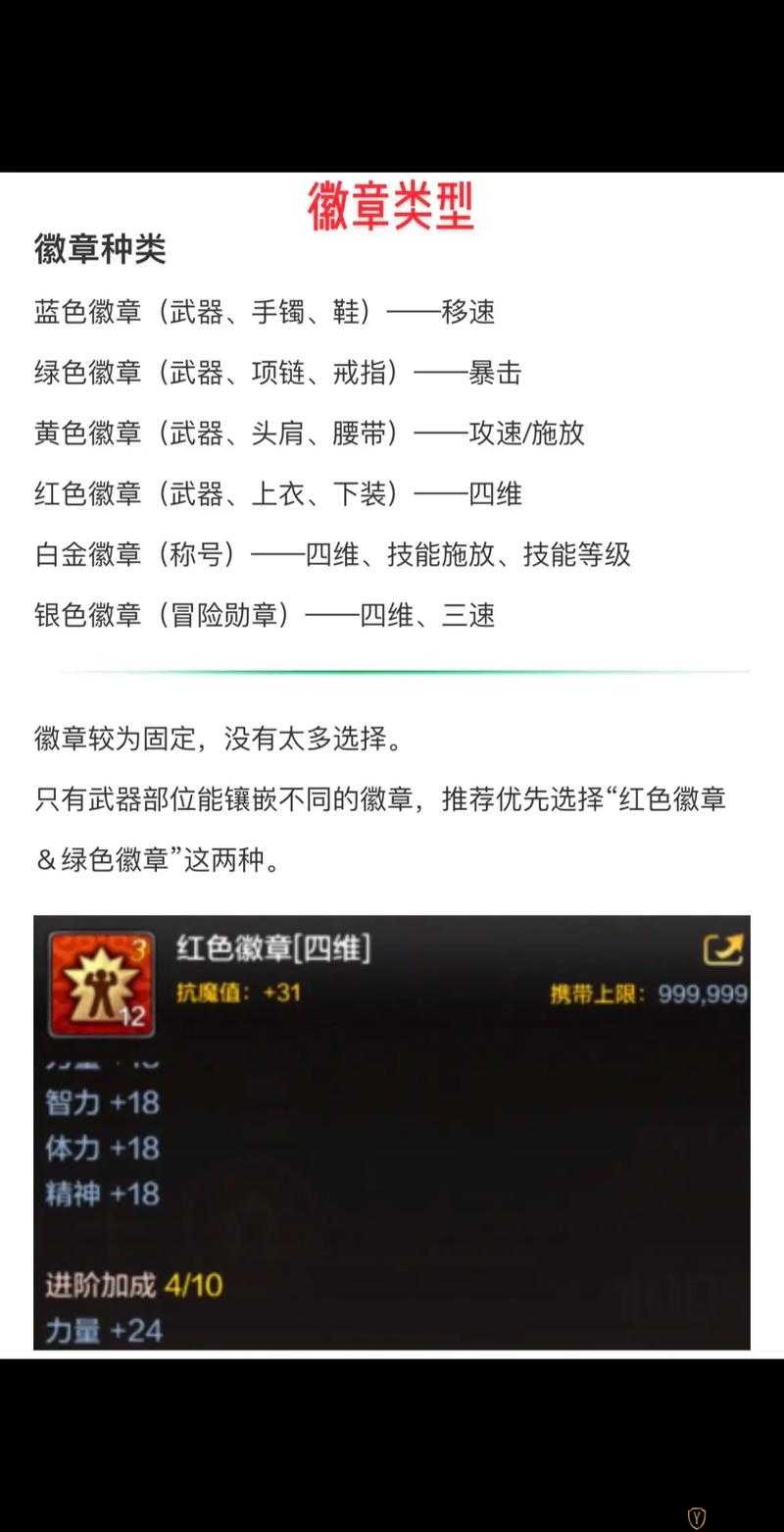 DNF手游：徽章买哪个好？徽章购买指南