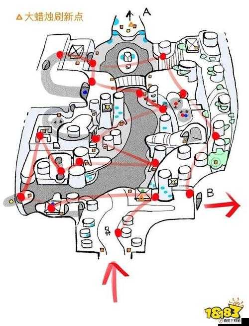 光遇雨林地图烛火路线览