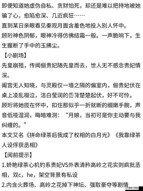 清冷丞相每天被爆炒免费阅读之精彩剧情